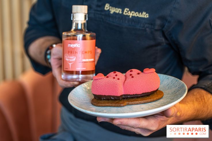 Bleu Coupole devient Rose Coupole pour la période Saint-Valentin