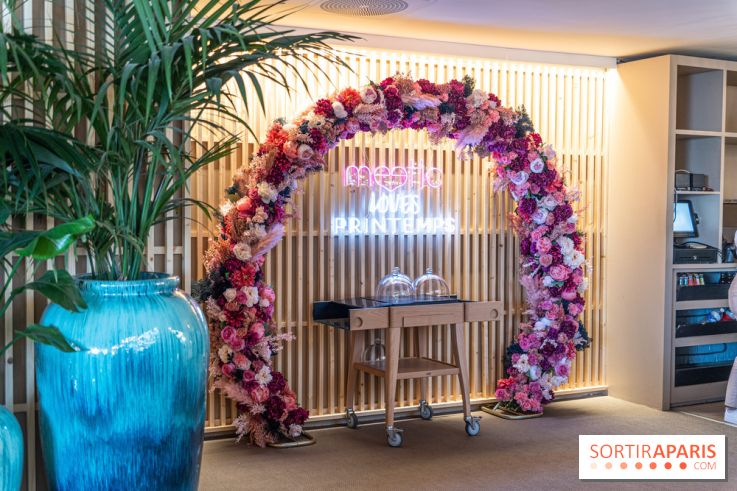 Bleu Coupole devient Rose Coupole pour la période Saint-Valentin