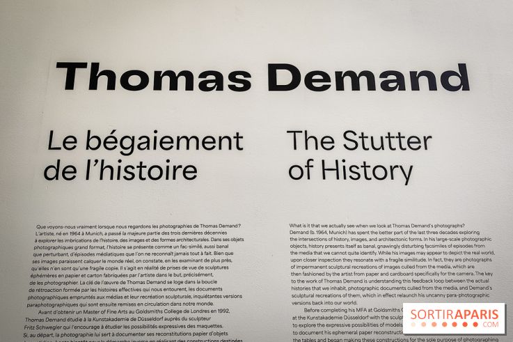 Le bégaiement de l'Histoire, l'exposition troublante de Thomas Demand au Jeu de Paume - photos