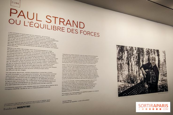 Exposition Paul Strand ou l'équilibre des forces, un voyage en photos à la Fondation HCB