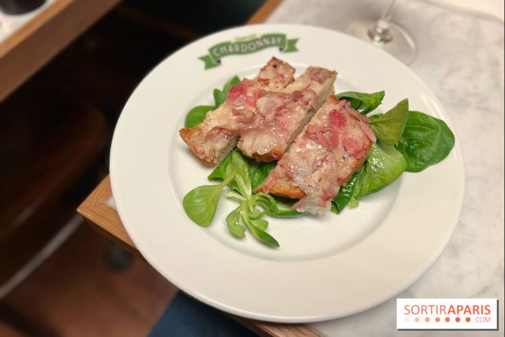 Le Chardonnay - Tartine pied de cochon