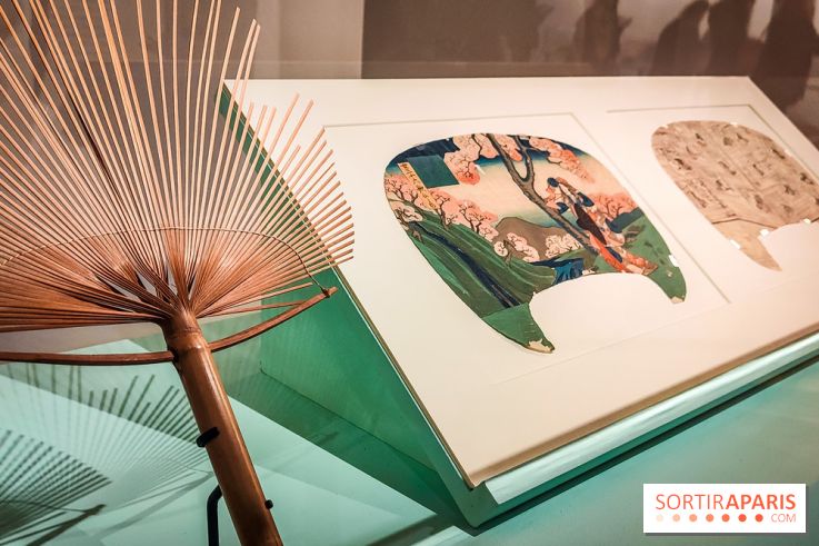Hiroshige et l'éventail : voyage au Japon du XIXe siècle avec la sublime exposition du musée Guimet  - IMG20230214105635