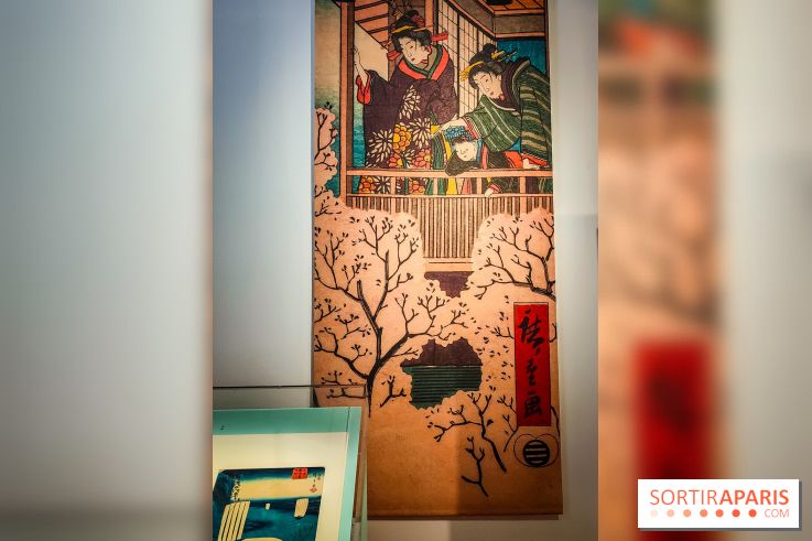 Hiroshige et l'éventail : voyage au Japon du XIXe siècle avec la sublime exposition du musée Guimet  - IMG20230214103506