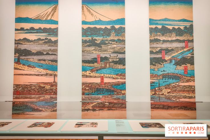 Hiroshige et l'éventail : voyage au Japon du XIXe siècle avec la sublime exposition du musée Guimet  - IMG20230214103427