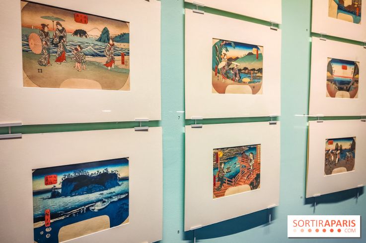 Hiroshige et l'éventail : voyage au Japon du XIXe siècle avec la sublime exposition du musée Guimet  - IMG20230214103938