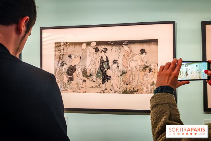 Hiroshige et l'éventail : voyage au Japon du XIXe siècle avec la sublime exposition du musée Guimet  - IMG20230214105505