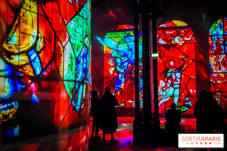 Chagall, Paris-New York, l'exposition immersive inédite de l'Atelier des Lumières - photos - IMG20230216100100
