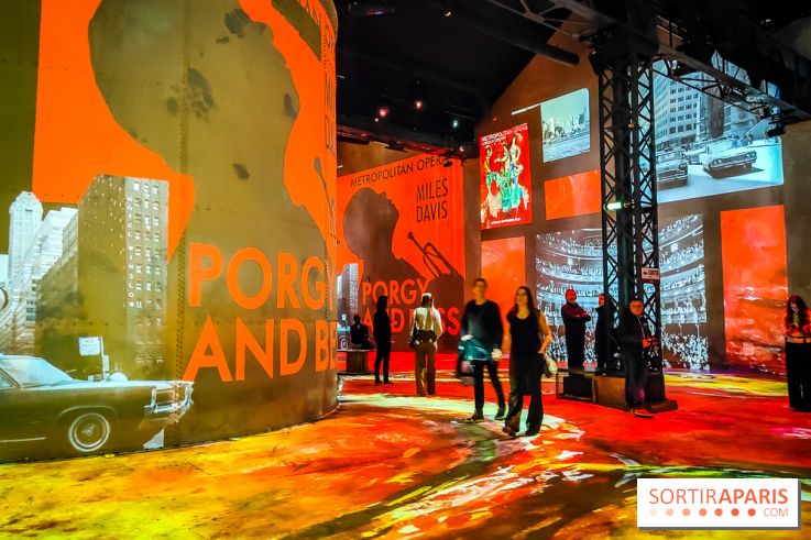 Chagall, Paris-New York, l'exposition immersive inédite de l'Atelier des Lumières - photos - IMG20230216095849