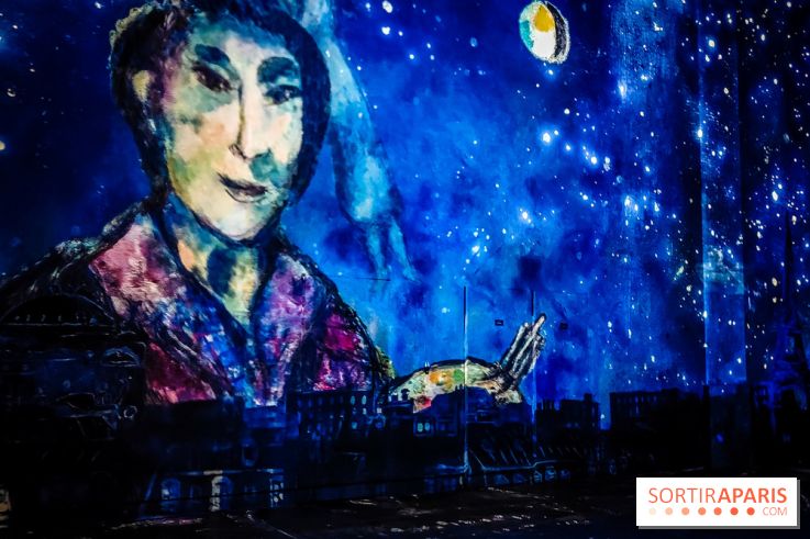 Chagall, Paris-New York, l'exposition immersive inédite de l'Atelier des Lumières - photos - IMG20230216094407