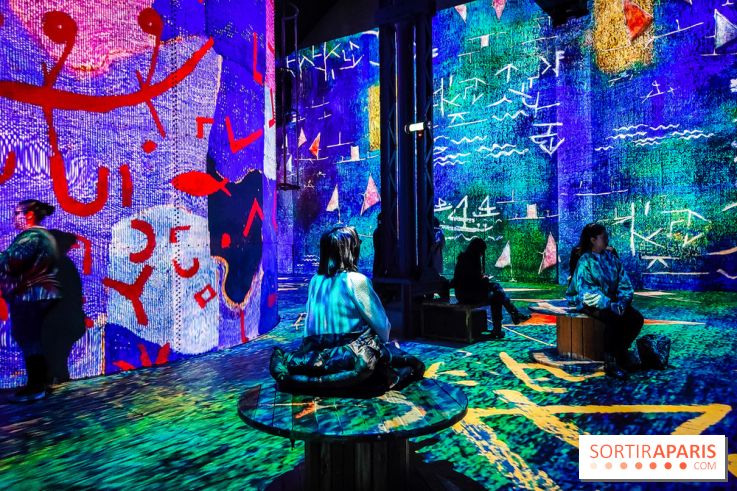 Paul Klee, peindre la musique : l'exposition immersive et insolite de l'Atelier des Lumières, photos - IMG20230216101950