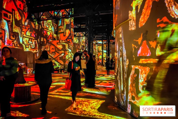 Paul Klee, peindre la musique : l'exposition immersive et insolite de l'Atelier des Lumières, photos - IMG20230216102119