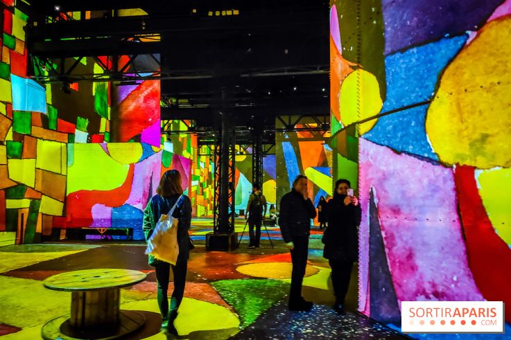 Paul Klee, peindre la musique : l'exposition immersive et insolite de l'Atelier des Lumières, photos - IMG20230216101613