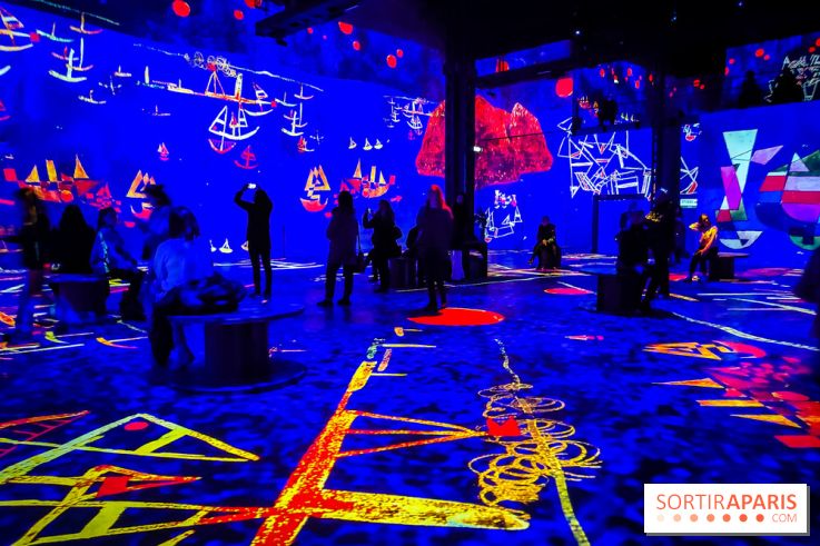 Paul Klee, peindre la musique : l'exposition immersive et insolite de l'Atelier des Lumières, photos - IMG20230216101936