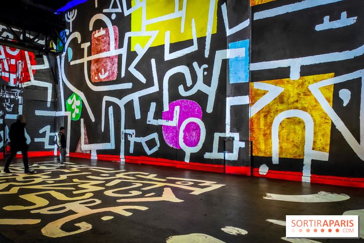 Paul Klee, peindre la musique : l'exposition immersive et insolite de l'Atelier des Lumières, photos - IMG20230216102019