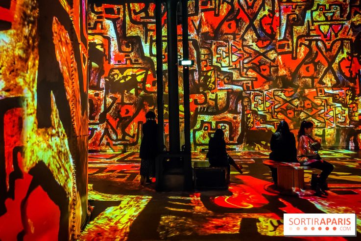 Paul Klee, peindre la musique : l'exposition immersive et insolite de l'Atelier des Lumières, photos - IMG20230216102124