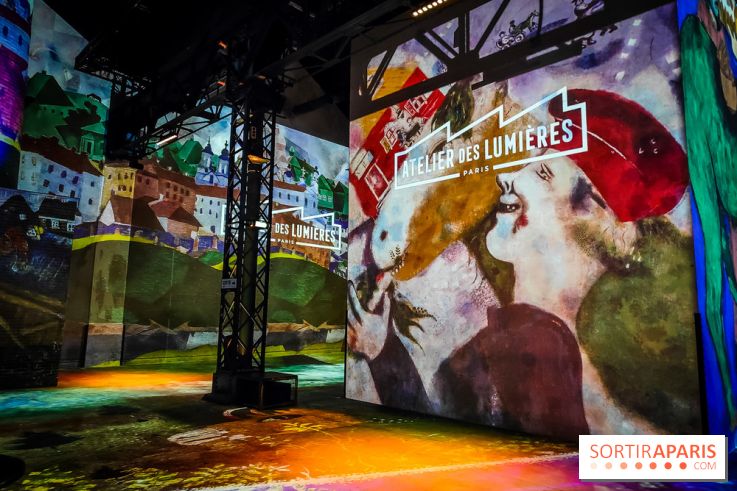 Paul Klee, peindre la musique : l'exposition immersive et insolite de l'Atelier des Lumières, photos - IMG20230216092131