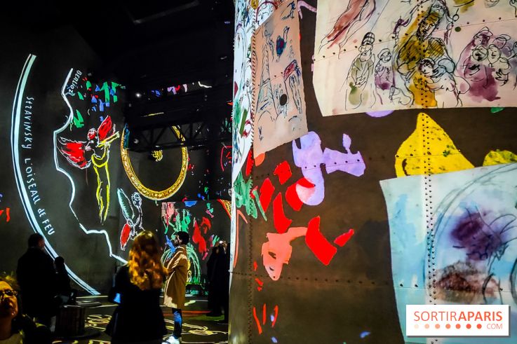 Paul Klee, peindre la musique : l'exposition immersive et insolite de l'Atelier des Lumières, photos - IMG20230216095654