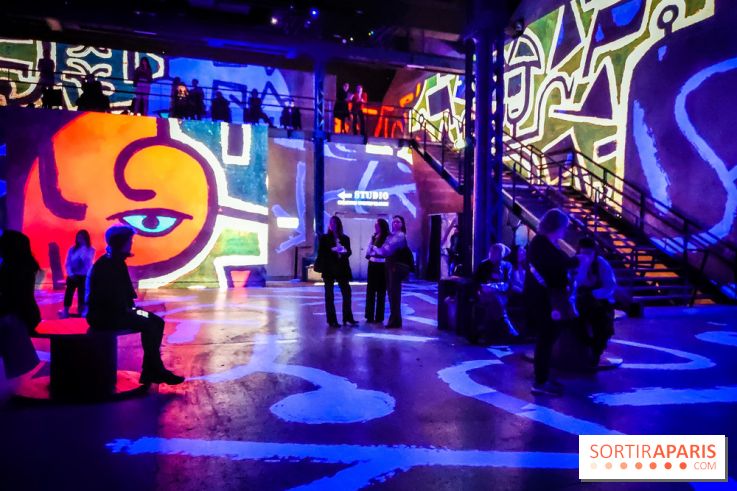 Paul Klee, peindre la musique : l'exposition immersive et insolite de l'Atelier des Lumières, photos - IMG20230216102046