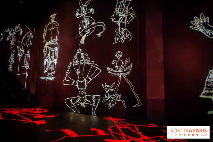 Paul Klee, peindre la musique : l'exposition immersive et insolite de l'Atelier des Lumières, photos - IMG20230216101508