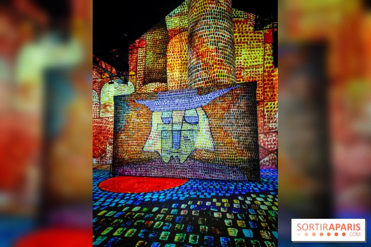 Paul Klee, peindre la musique : l'exposition immersive et insolite de l'Atelier des Lumières, photos - IMG20230216101416