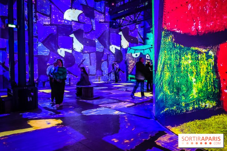 Paul Klee, peindre la musique : l'exposition immersive et insolite de l'Atelier des Lumières, photos - IMG20230216102033