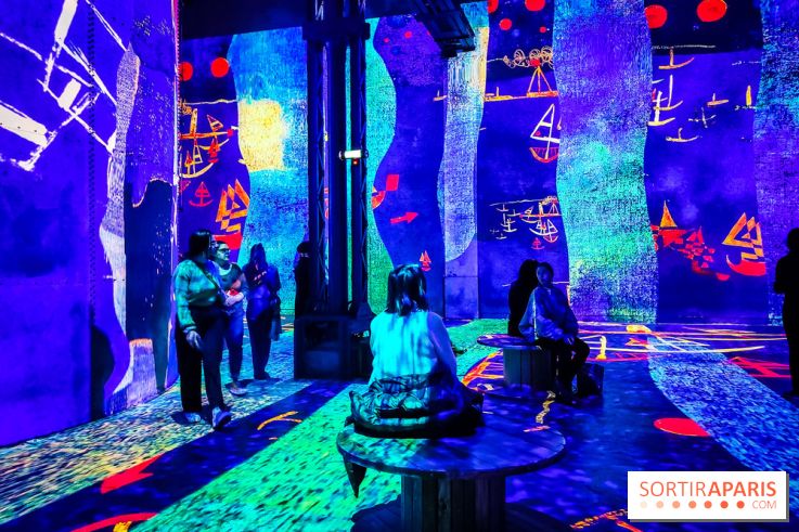 Paul Klee, peindre la musique : l'exposition immersive et insolite de l'Atelier des Lumières, photos - IMG20230216101944