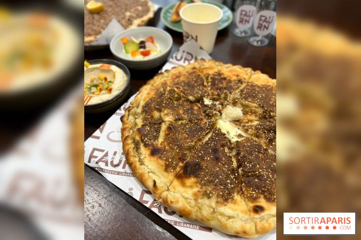 Faurn - Man'ouché royale halloumi zaatar