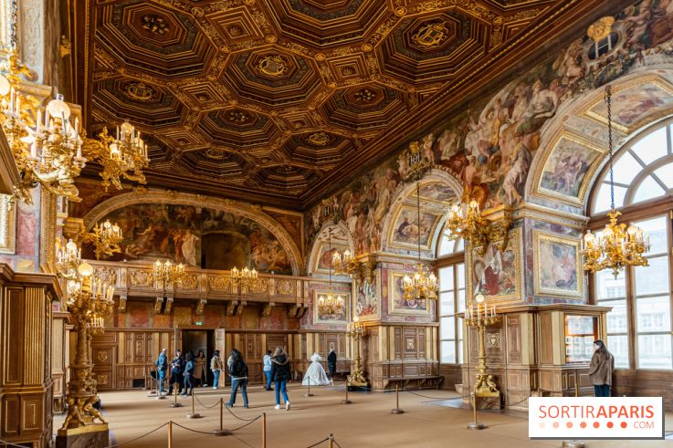 Château de Fontainebleau - Napoléon III et Eugénie -  A7C4042 HDR