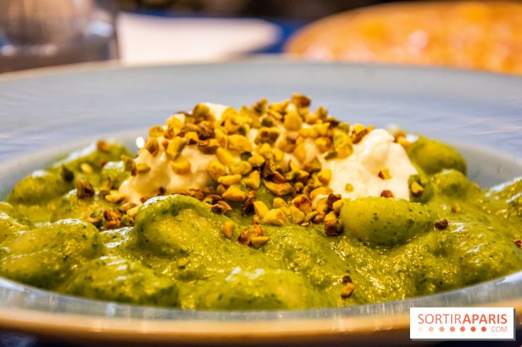 Claudia Paris gnocchis pesto pistaches