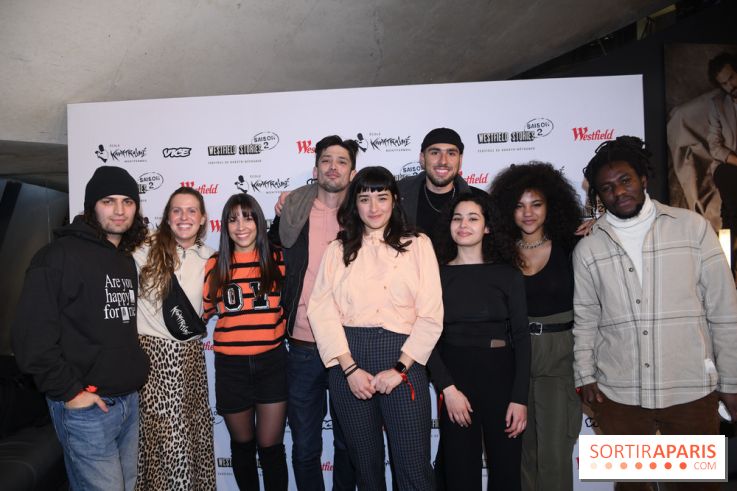 ©Rachid Bellak - Les jeunes réalisatrice et réalisateurs issu de l'école Kourtrajmé en compétition au Westfield Stories Saison 2 autour de la Présidente du Jury