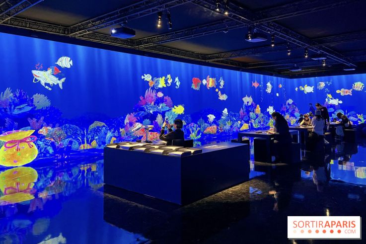 Comme Un Poisson Dans L'Eau - L'installation immersive de TeamLab au Bon Marché - image00003