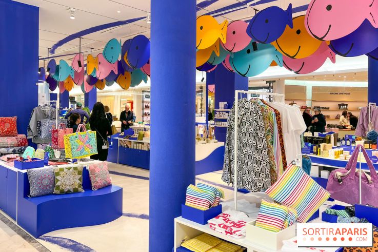 Comme Un Poisson Dans L'Eau - L'installation immersive de TeamLab au Bon Marché