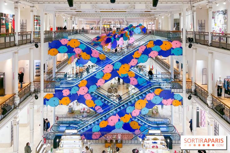 Comme Un Poisson Dans L'Eau - L'installation immersive de TeamLab au Bon Marché - image00017