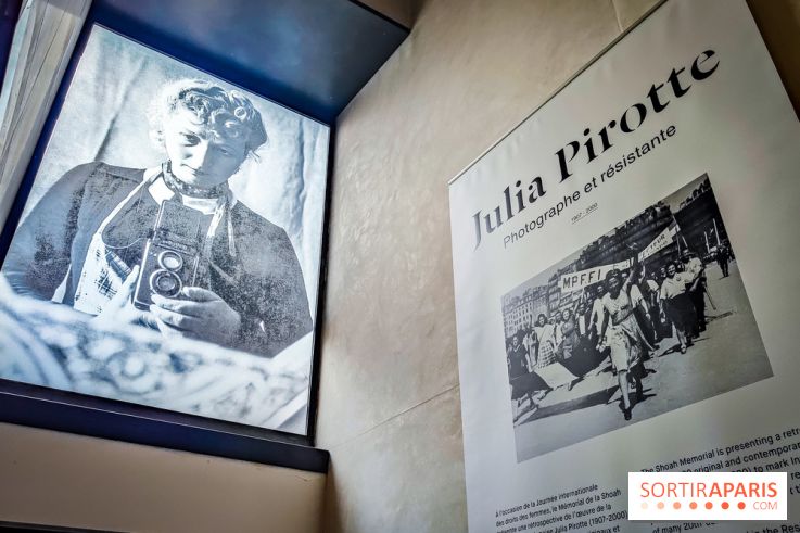 Julia Pirotte, photographe et résistante : l'exposition hommage du Mémorial de la Shoah - nos photos