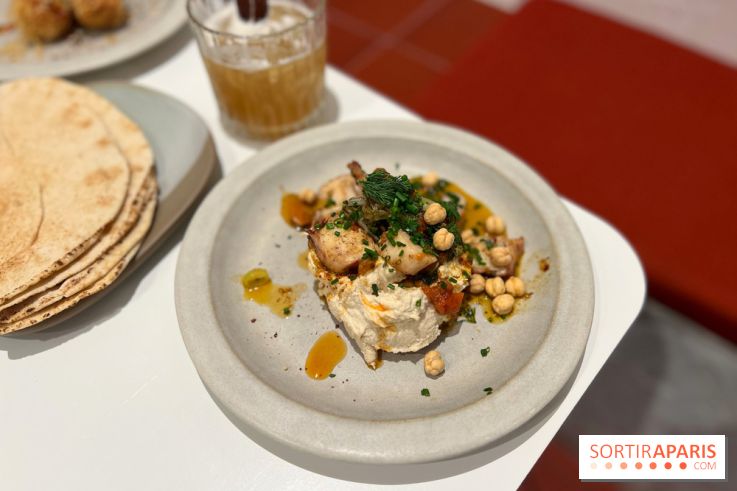 Kubri - Houmous et poulpe