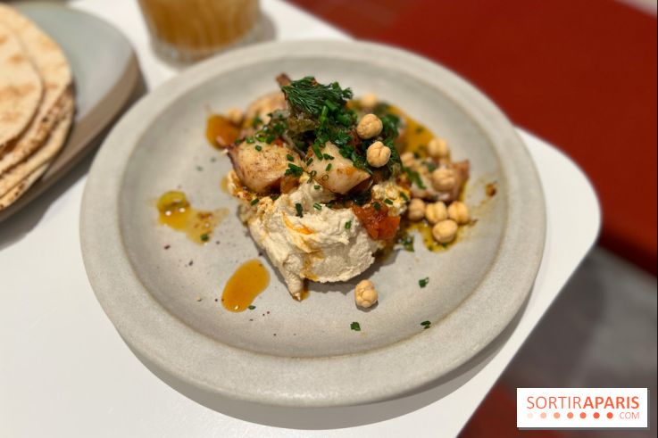 Kubri - Houmous et poulpe