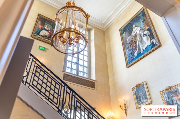 Airelles Château de Versailles, Le Grand Contrôle - hôtel -  escalier