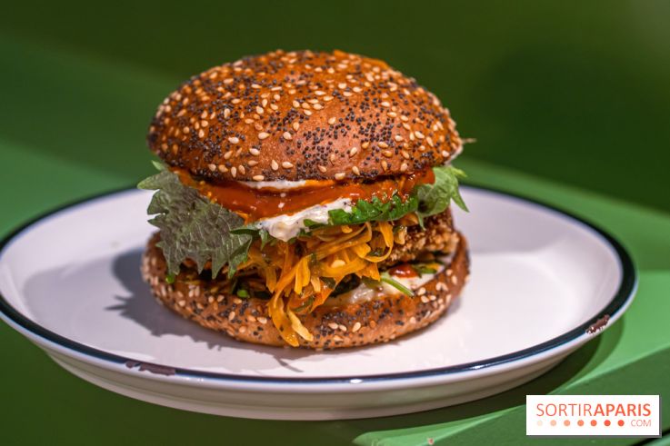 Jòia Bun - restaurant de burgers - Hélène Darroze -  burger au crabe