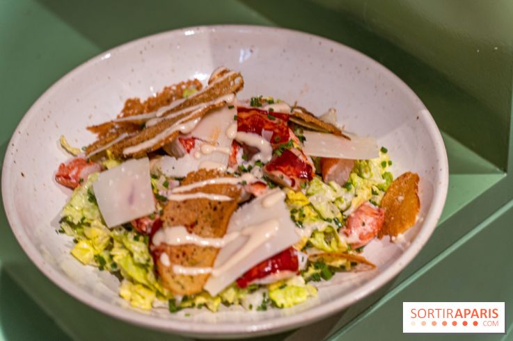 Jòia Bun - restaurant de burgers - Hélène Darroze -  salade homard