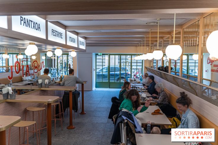 Jòia Bun - restaurant de burgers - Hélène Darroze -  salle