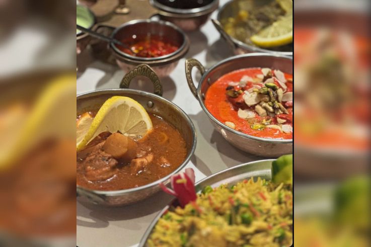 Le buffet à volonté du Jaipur café  - diwali 1