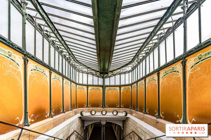 Le dernier édicule de type B d'Hector Guimard - Métro Porte Dauphine