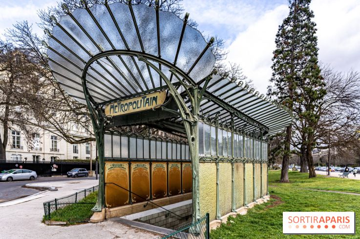 Le dernier édicule de type B d'Hector Guimard - Métro Porte Dauphine