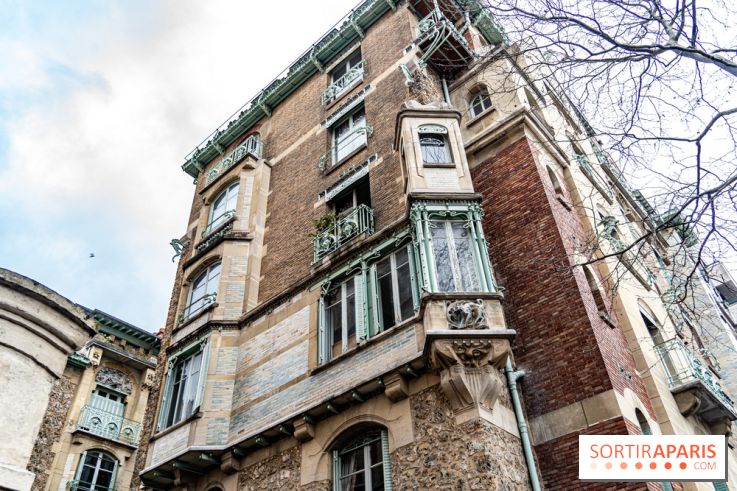 Le Castel Béranger par Hector Guimard - immeuble Art Nouveau de Paris -  A7C5019