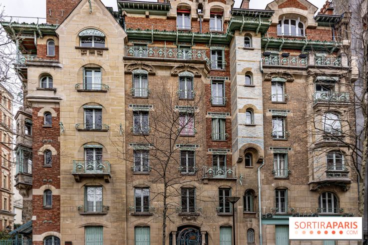 Le Castel Béranger par Hector Guimard - immeuble Art Nouveau de Paris -  A7C5027