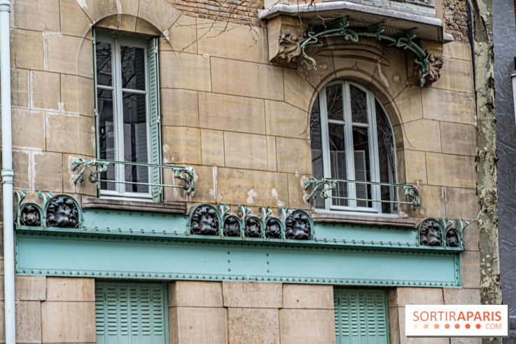 Le Castel Béranger par Hector Guimard - immeuble Art Nouveau de Paris
