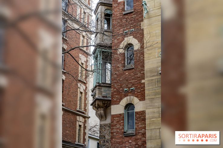 Le Castel Béranger par Hector Guimard - immeuble Art Nouveau de Paris -  A7C5035