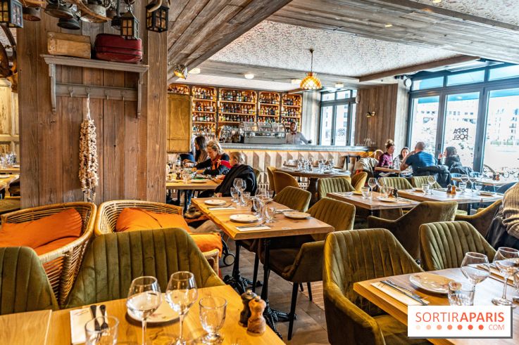 Papa Pool, le restaurant d'Arnaud Delvenne et Stéphane Rotenberg à Clamart -  salle