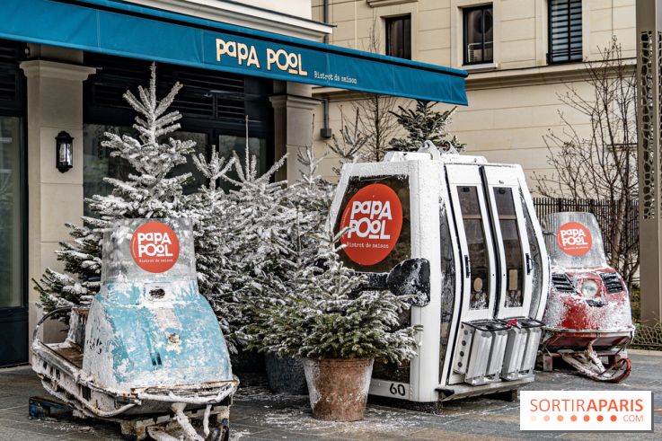Papa Pool, le restaurant d'Arnaud Delvenne et Stéphane Rotenberg à Clamart -  terrasse d'hiver