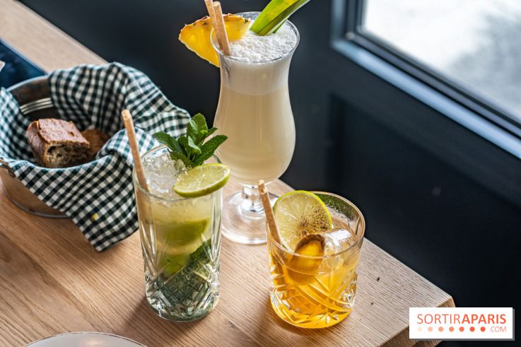 Papa Pool, le restaurant d'Arnaud Delvenne et Stéphane Rotenberg à Clamart -  cocktails